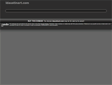 Tablet Screenshot of ldaustinart.com